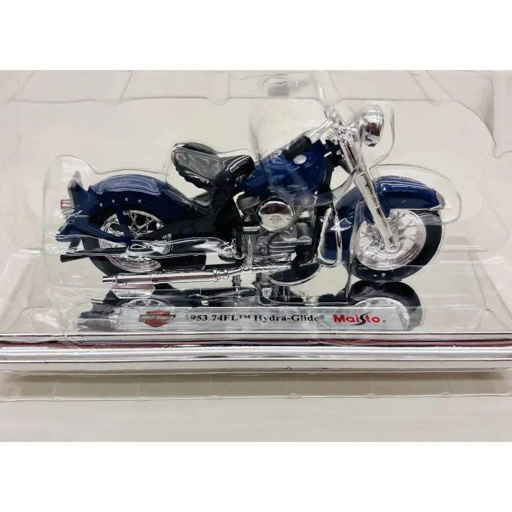 Maisto 1:18 Harley Davidson 1953 74FL Hydra-Glide Diecast Motorcycle New